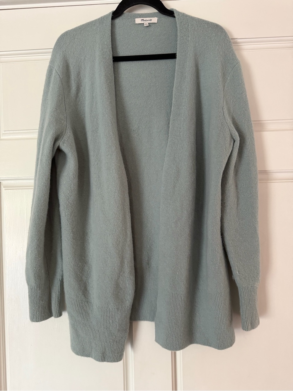 Madewell Open Cardigan in Misty Sage